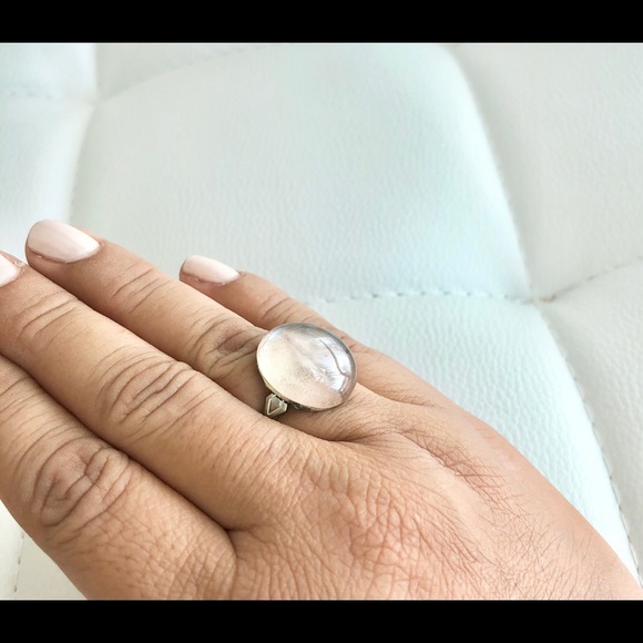 Adjustable Iridescent Ring Adjustable Size 6 - Picture 2 of 4